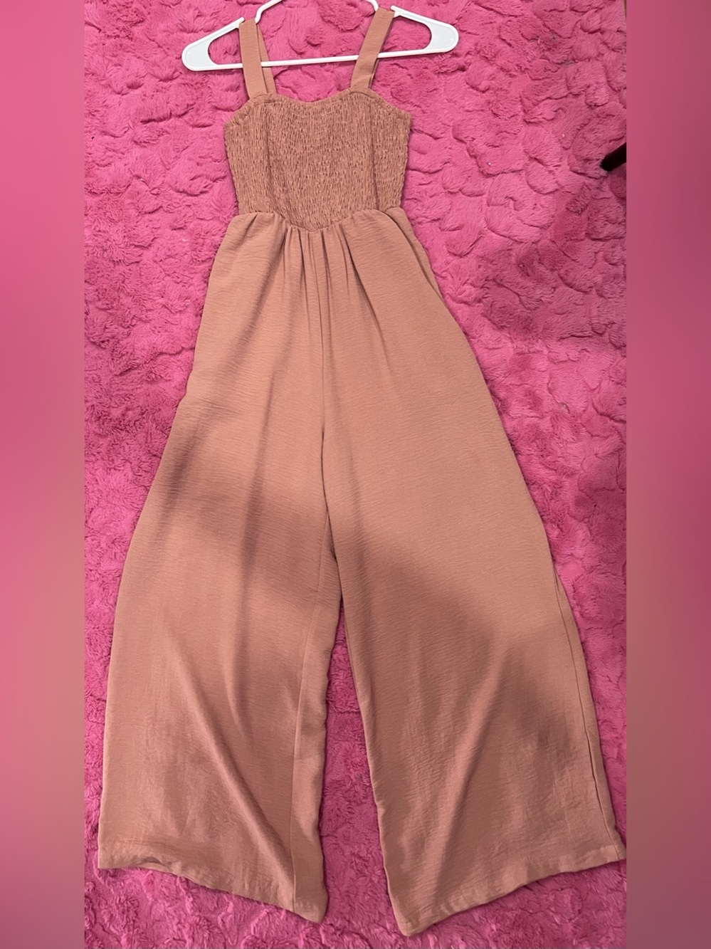 Rose Pink Wide-Leg Jumpsuit Woman’s Size XS